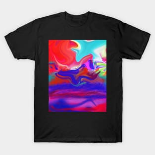 Abstract ocean , T-Shirt